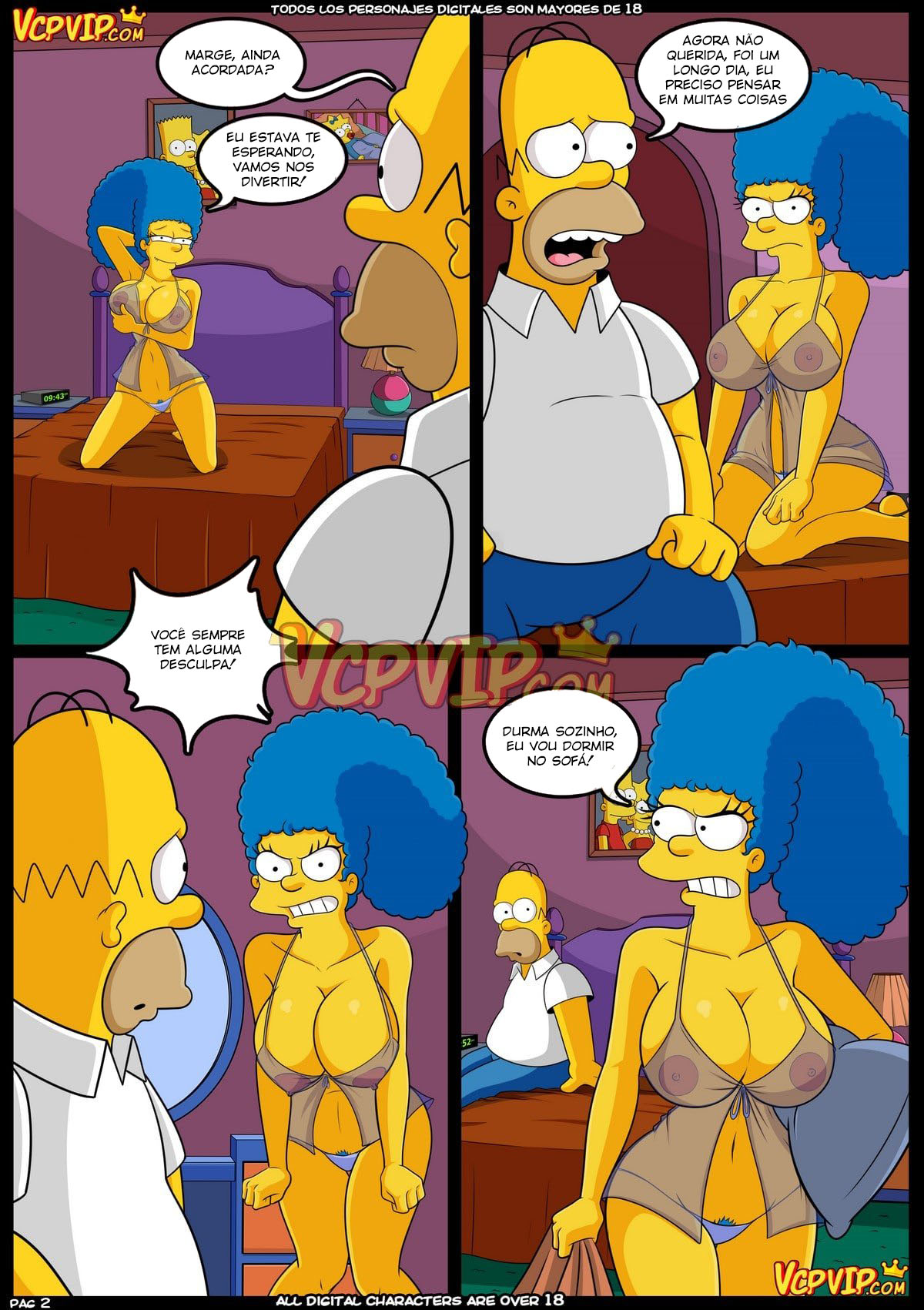 Homer Simpsons sonhando transando com sua mãe